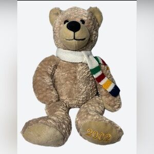 HBC Hudson’s Bay Company 2002  Brown 🧸 15" Stripes Scarf 🧣